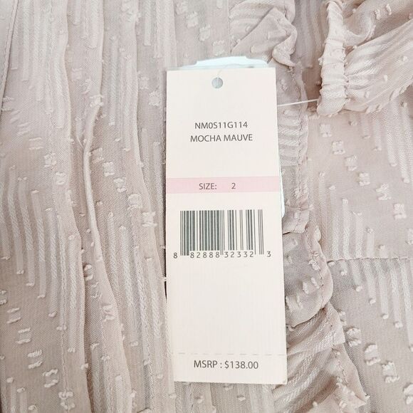 NANNETTE Pintuck Long Sleeve‎ Dress SIZE 2 - Picture 12 of 13